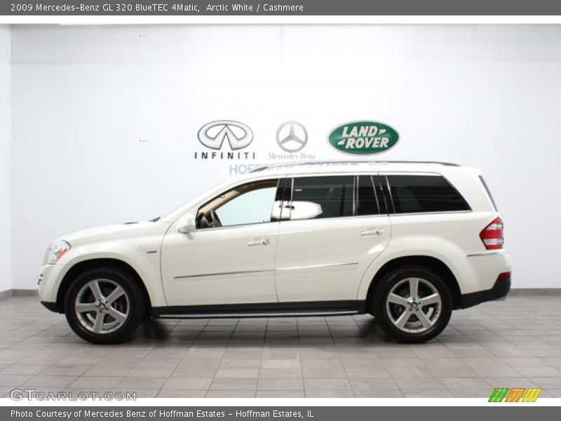 Arctic White / Cashmere 2009 Mercedes-Benz GL 320 BlueTEC 4Matic