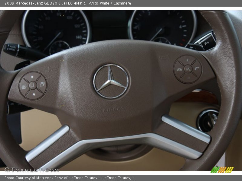 Arctic White / Cashmere 2009 Mercedes-Benz GL 320 BlueTEC 4Matic