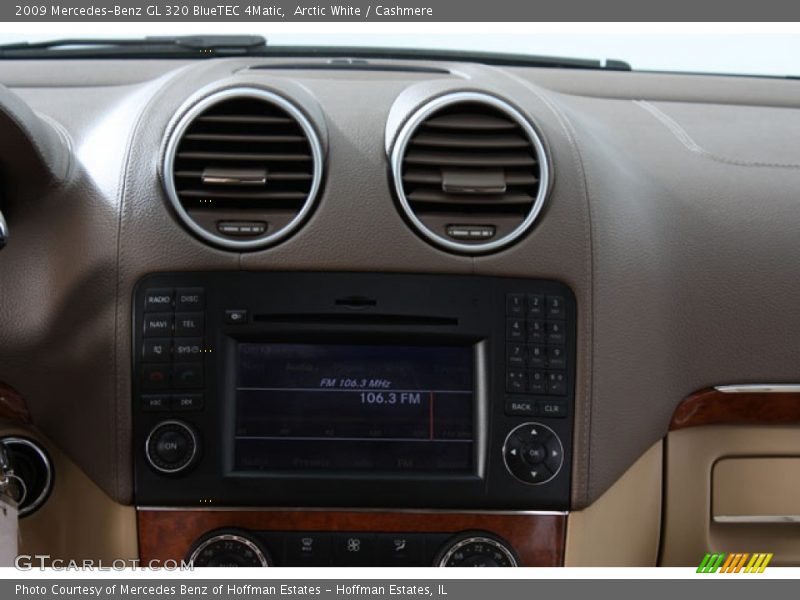 Arctic White / Cashmere 2009 Mercedes-Benz GL 320 BlueTEC 4Matic