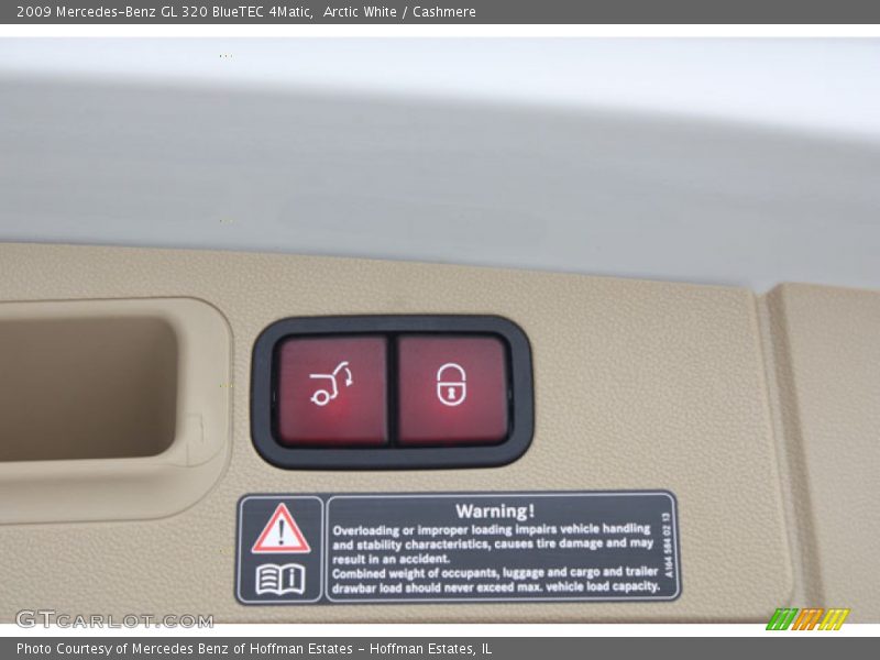 Arctic White / Cashmere 2009 Mercedes-Benz GL 320 BlueTEC 4Matic