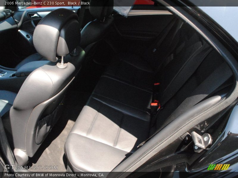 Black / Black 2006 Mercedes-Benz C 230 Sport