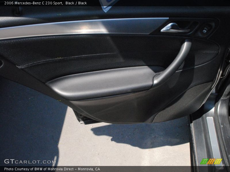Black / Black 2006 Mercedes-Benz C 230 Sport
