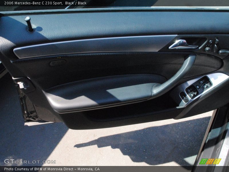 Black / Black 2006 Mercedes-Benz C 230 Sport