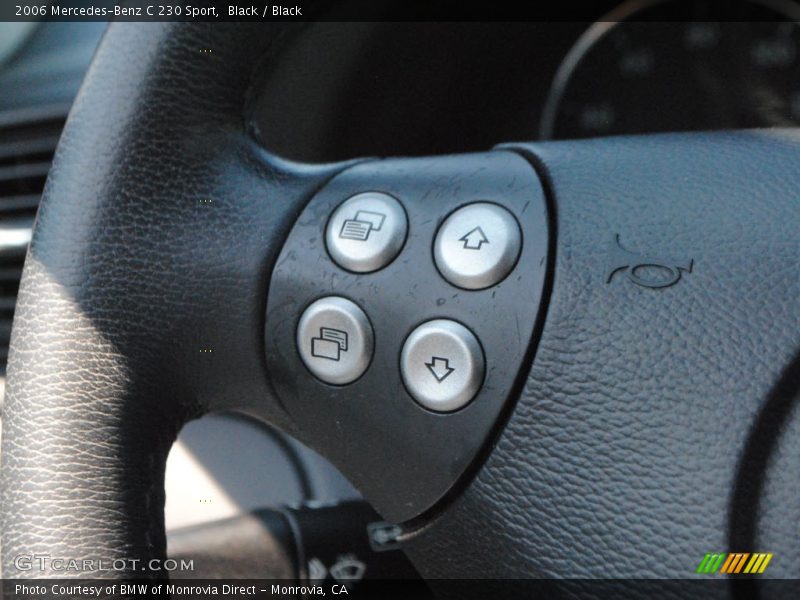 Black / Black 2006 Mercedes-Benz C 230 Sport