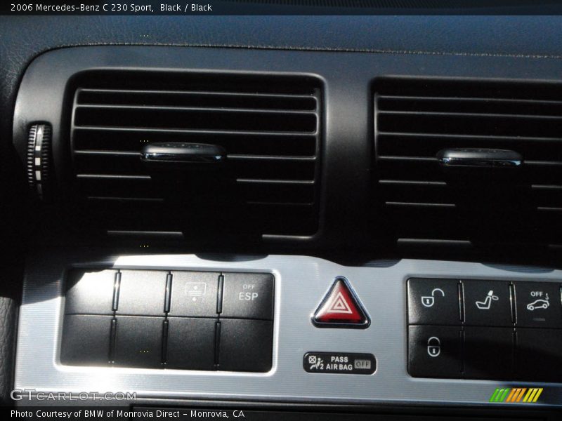 Black / Black 2006 Mercedes-Benz C 230 Sport