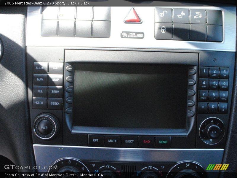 Black / Black 2006 Mercedes-Benz C 230 Sport