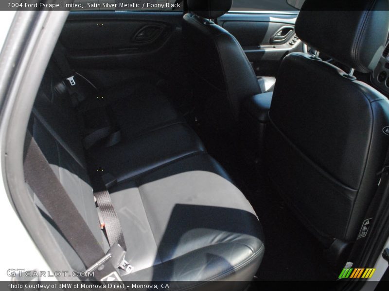 Satin Silver Metallic / Ebony Black 2004 Ford Escape Limited
