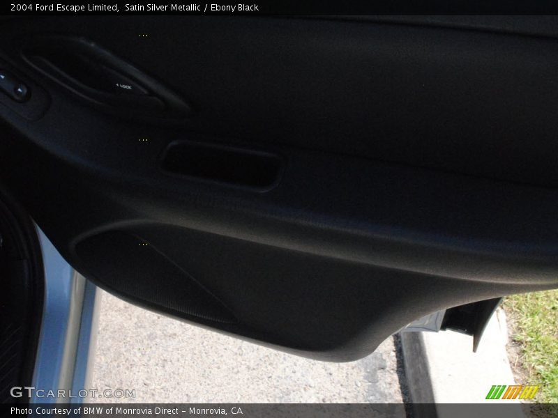 Satin Silver Metallic / Ebony Black 2004 Ford Escape Limited