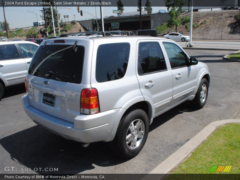 Satin Silver Metallic / Ebony Black 2004 Ford Escape Limited
