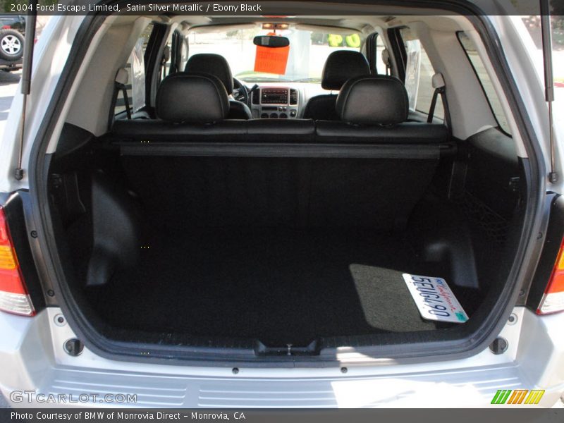 Satin Silver Metallic / Ebony Black 2004 Ford Escape Limited