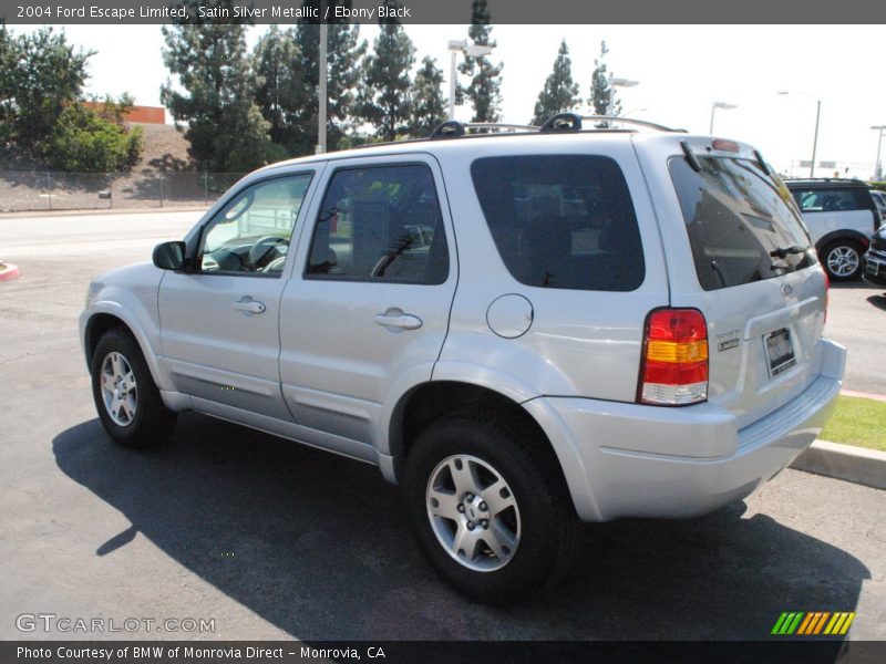Satin Silver Metallic / Ebony Black 2004 Ford Escape Limited