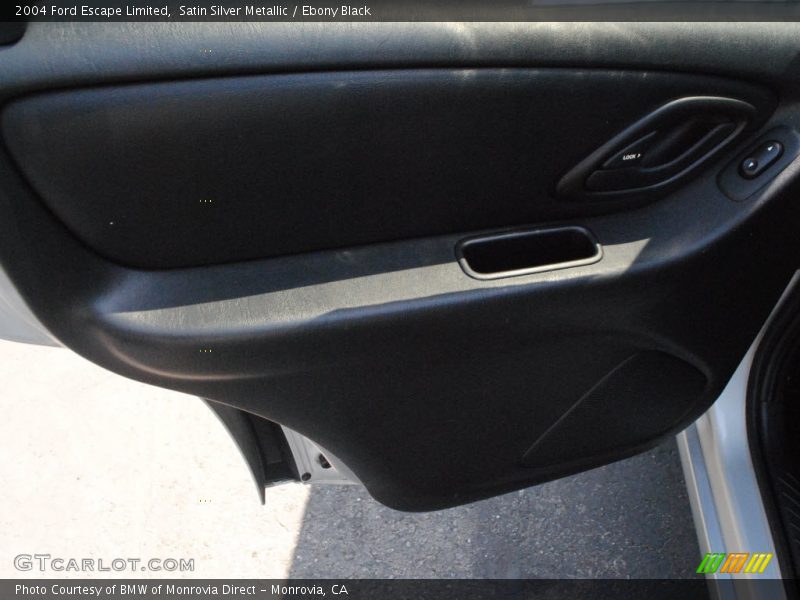 Satin Silver Metallic / Ebony Black 2004 Ford Escape Limited