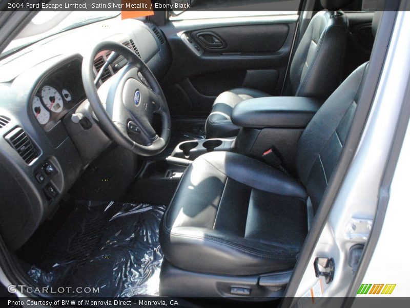 Satin Silver Metallic / Ebony Black 2004 Ford Escape Limited
