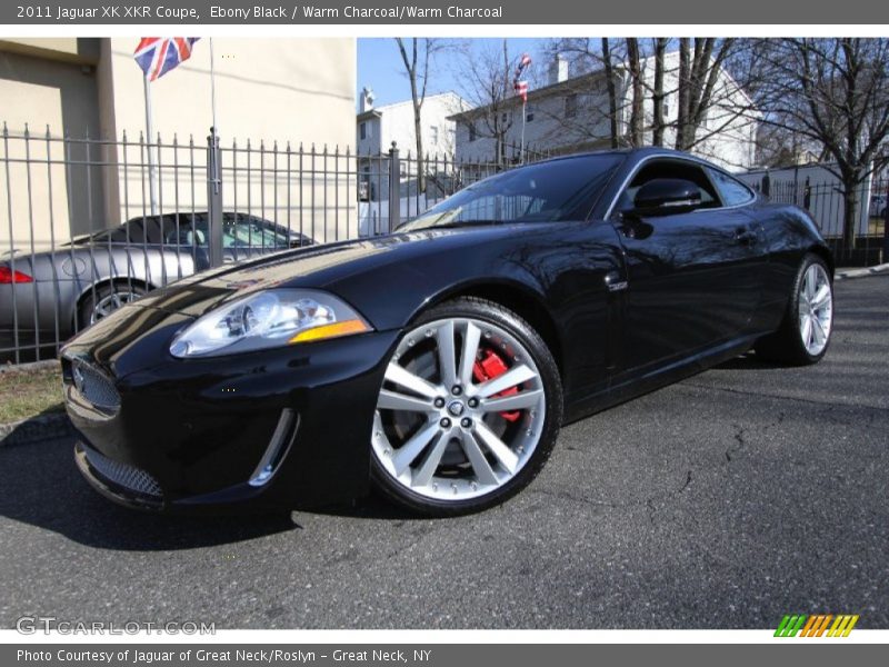 Ebony Black / Warm Charcoal/Warm Charcoal 2011 Jaguar XK XKR Coupe