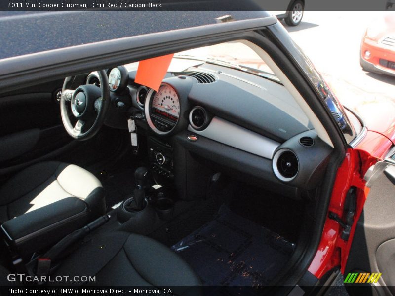 Chili Red / Carbon Black 2011 Mini Cooper Clubman