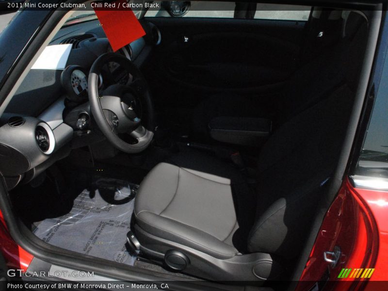 Chili Red / Carbon Black 2011 Mini Cooper Clubman