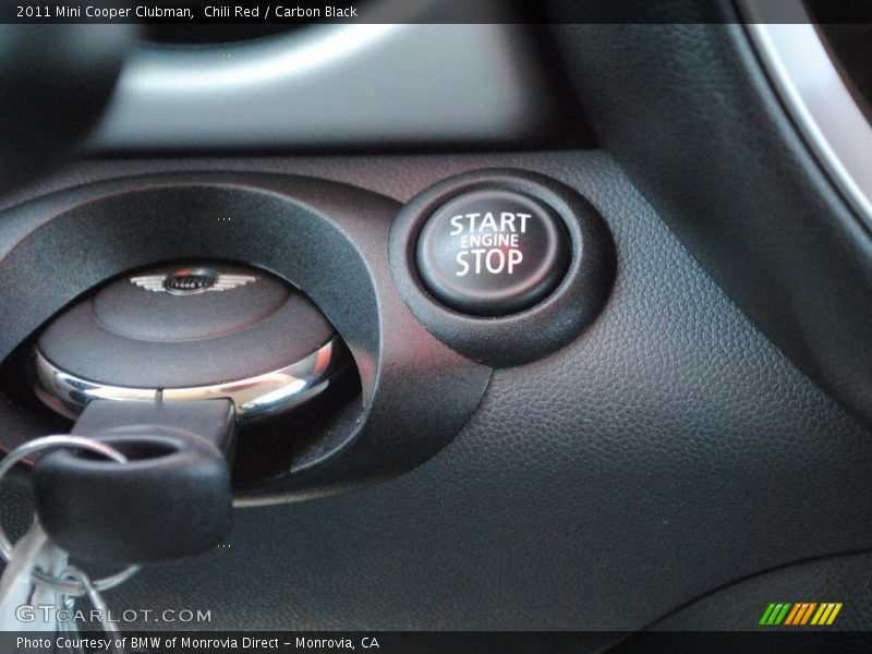 Chili Red / Carbon Black 2011 Mini Cooper Clubman