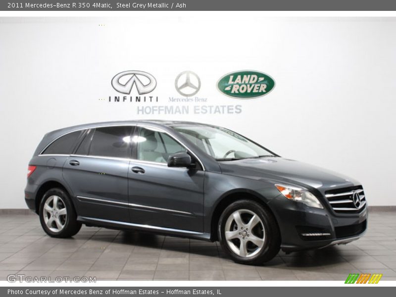 Steel Grey Metallic / Ash 2011 Mercedes-Benz R 350 4Matic