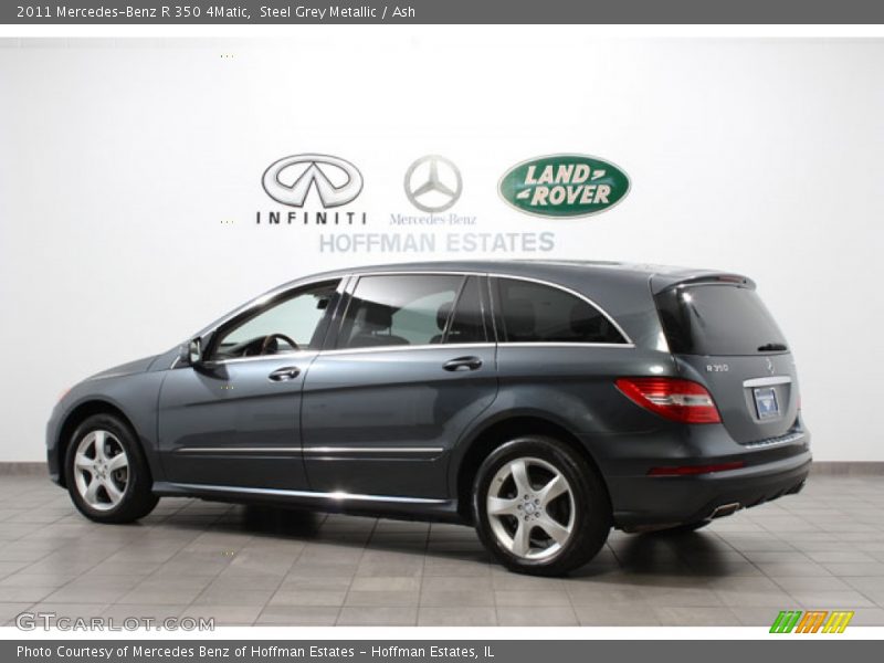 Steel Grey Metallic / Ash 2011 Mercedes-Benz R 350 4Matic