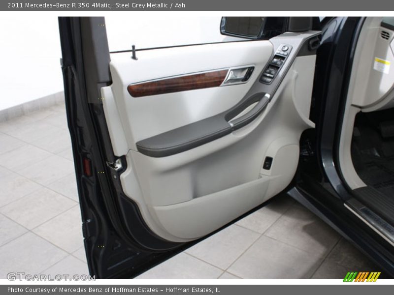 Steel Grey Metallic / Ash 2011 Mercedes-Benz R 350 4Matic