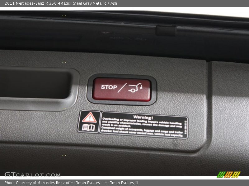 Steel Grey Metallic / Ash 2011 Mercedes-Benz R 350 4Matic