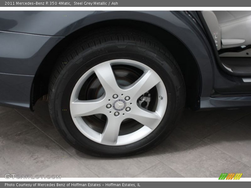 Steel Grey Metallic / Ash 2011 Mercedes-Benz R 350 4Matic