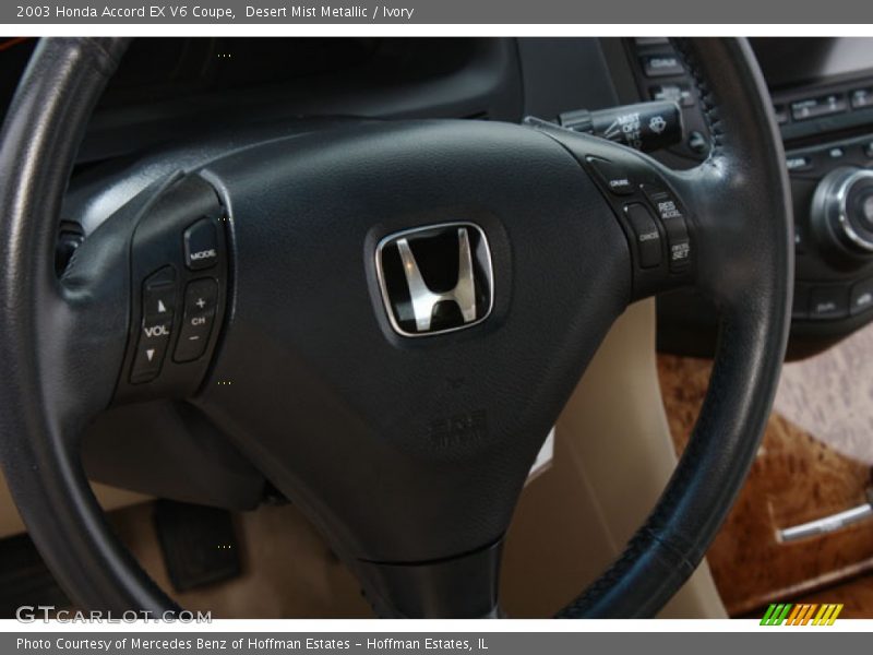 Desert Mist Metallic / Ivory 2003 Honda Accord EX V6 Coupe