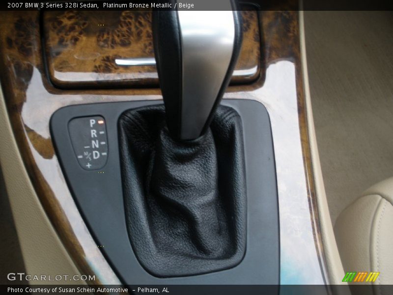 Platinum Bronze Metallic / Beige 2007 BMW 3 Series 328i Sedan