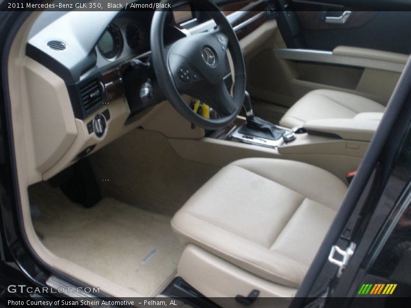 Black / Almond/Black 2011 Mercedes-Benz GLK 350