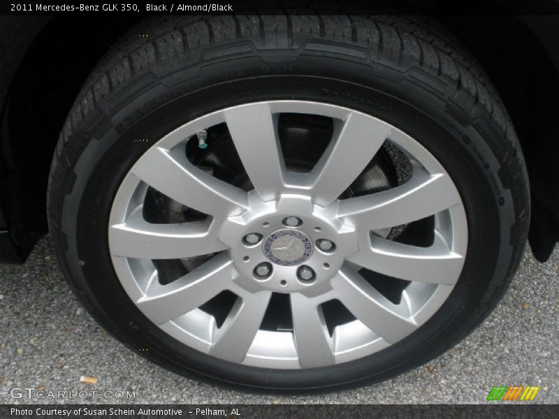 Black / Almond/Black 2011 Mercedes-Benz GLK 350