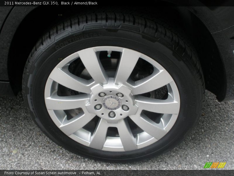 Black / Almond/Black 2011 Mercedes-Benz GLK 350