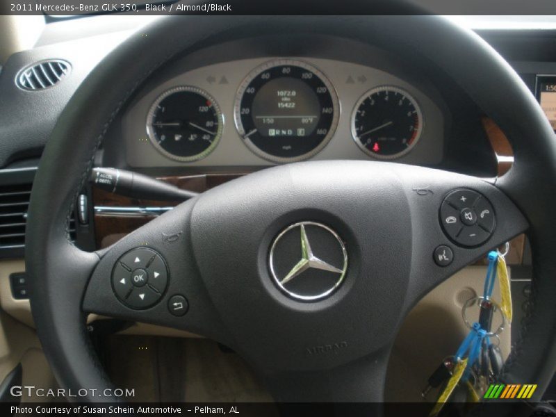 Black / Almond/Black 2011 Mercedes-Benz GLK 350
