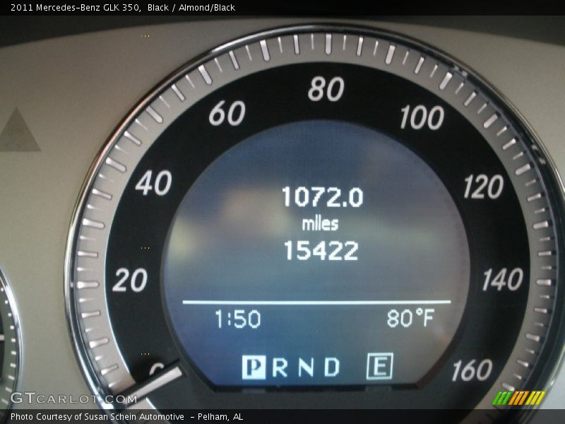Black / Almond/Black 2011 Mercedes-Benz GLK 350