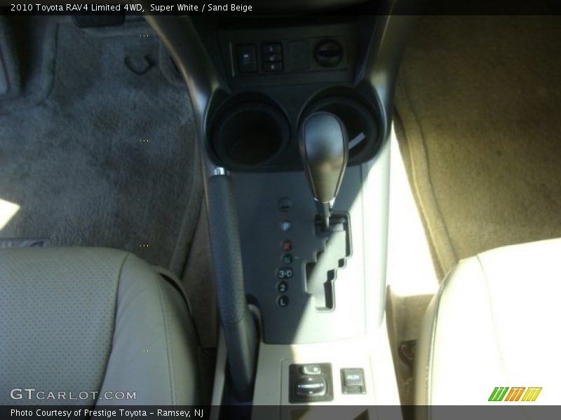 Super White / Sand Beige 2010 Toyota RAV4 Limited 4WD