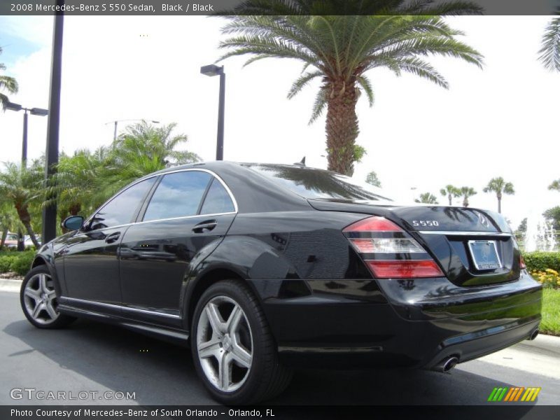  2008 S 550 Sedan Black