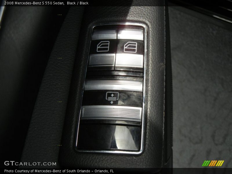 Black / Black 2008 Mercedes-Benz S 550 Sedan