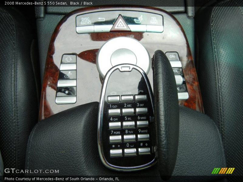 Black / Black 2008 Mercedes-Benz S 550 Sedan