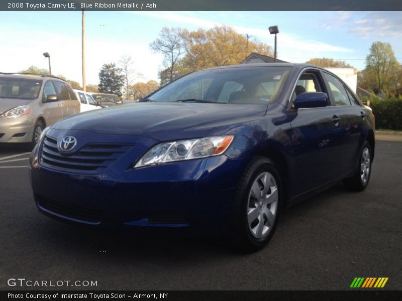 Blue Ribbon Metallic / Ash 2008 Toyota Camry LE