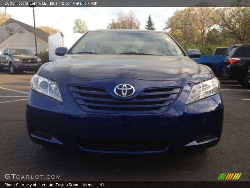 Blue Ribbon Metallic / Ash 2008 Toyota Camry LE
