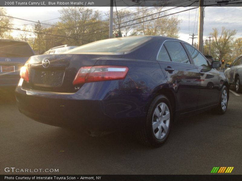 Blue Ribbon Metallic / Ash 2008 Toyota Camry LE