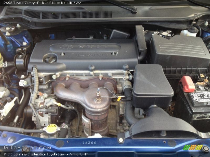 Blue Ribbon Metallic / Ash 2008 Toyota Camry LE