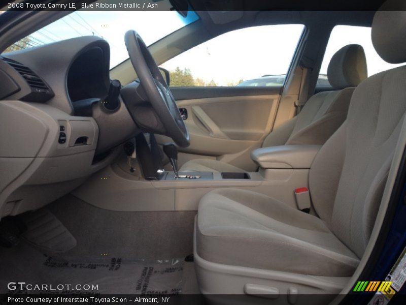 Blue Ribbon Metallic / Ash 2008 Toyota Camry LE