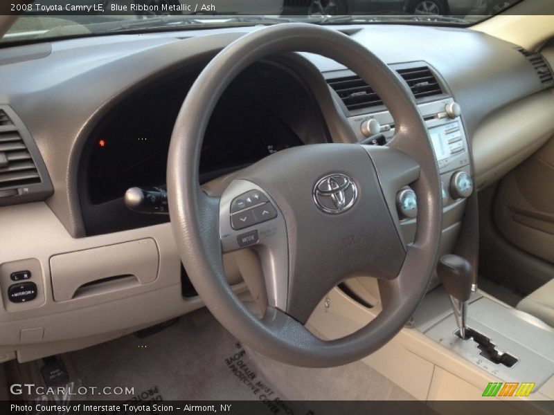 Blue Ribbon Metallic / Ash 2008 Toyota Camry LE
