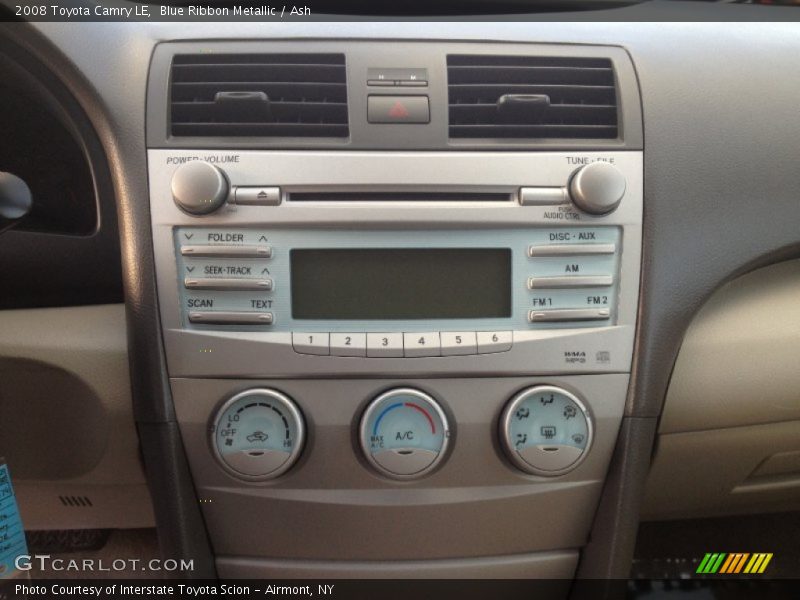 Blue Ribbon Metallic / Ash 2008 Toyota Camry LE