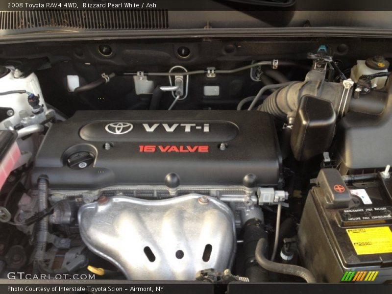 Blizzard Pearl White / Ash 2008 Toyota RAV4 4WD