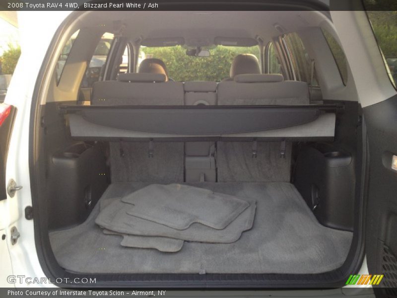 Blizzard Pearl White / Ash 2008 Toyota RAV4 4WD