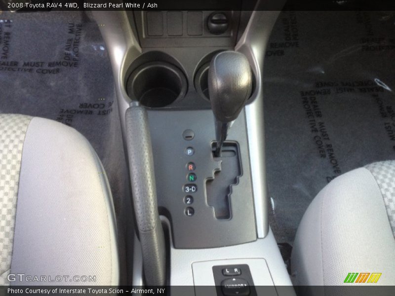 Blizzard Pearl White / Ash 2008 Toyota RAV4 4WD