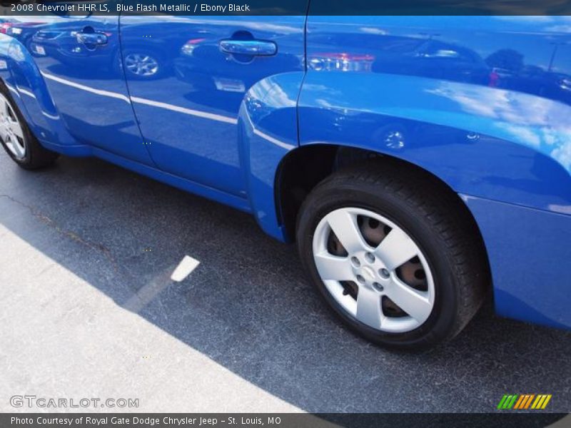Blue Flash Metallic / Ebony Black 2008 Chevrolet HHR LS