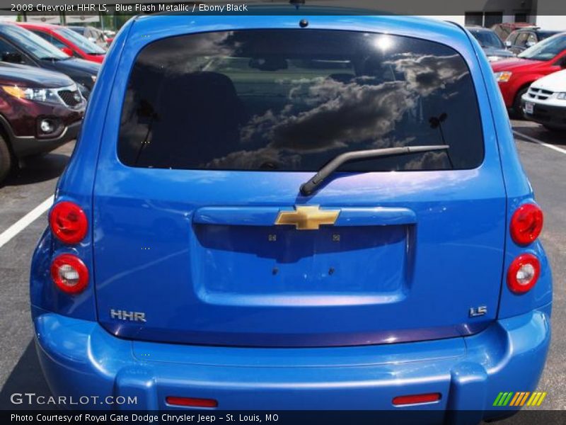 Blue Flash Metallic / Ebony Black 2008 Chevrolet HHR LS