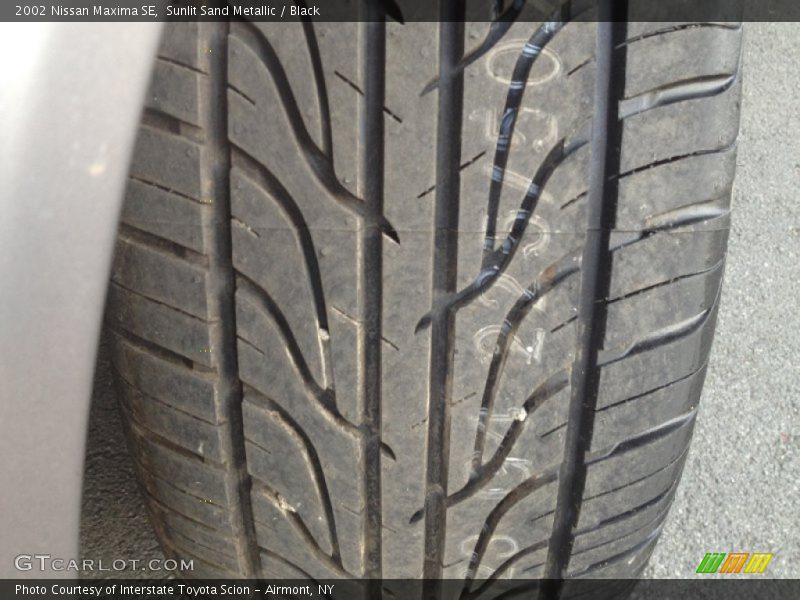 Sunlit Sand Metallic / Black 2002 Nissan Maxima SE